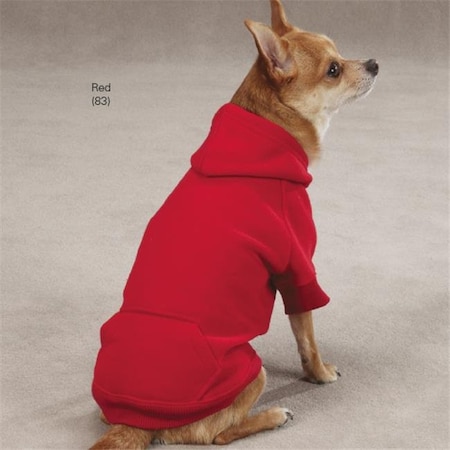 Pet Pals ZA6015 16 75 Casual Canine Basic Hoodie Med Pink
